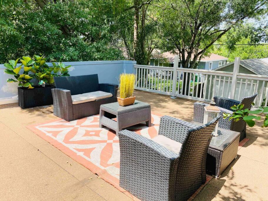 Nawlins Vibe With Rooftop Verandah Near Riverwalk And Downtown Tampa Bagian luar foto